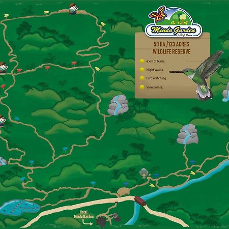 Mindo Garden Lodge And Wildlife Reserve Exterior foto